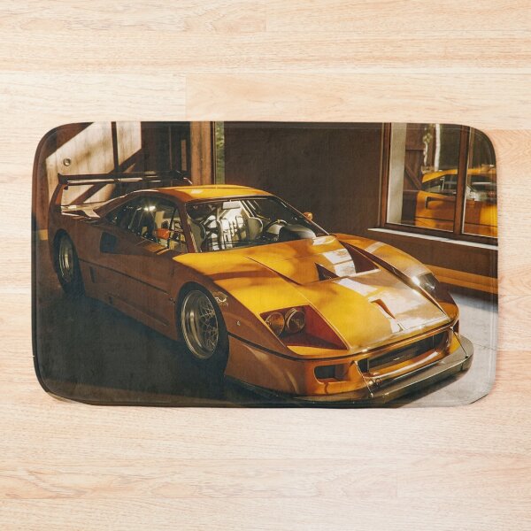 Artikelvorschau, Ferrari F40 Painting – Iconic Supercar Art Print entworfen und verkauft von Road To Track.