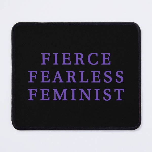 Item preview, Fierce fearless feminist designed and sold by CreativaNook.