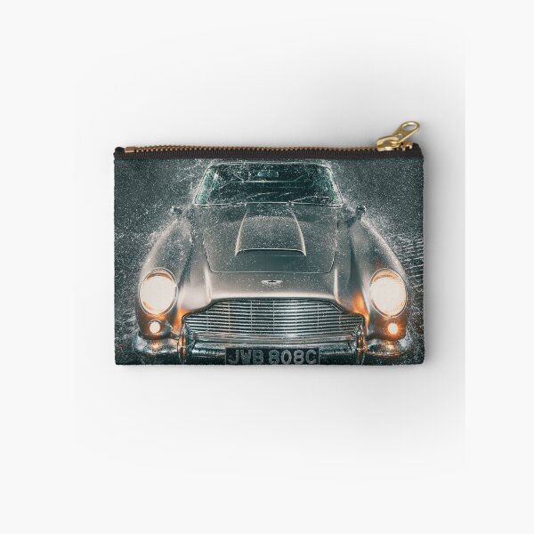 Item preview, Aston Martin DB5 Painting – Classic British Luxury Car Art, Vintage James Bond Style, Iconic Car Poster designed and sold by Road To Track.