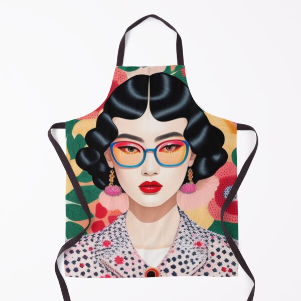 Item preview, Floral portrait designed and sold by Roxburylane.