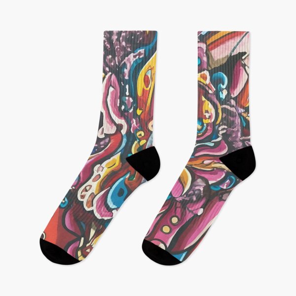 Item preview, Psychedelic Wildlife 3: Cartoon Animal Illustration in Neon Splash Art designed and sold by Kulpi6147.