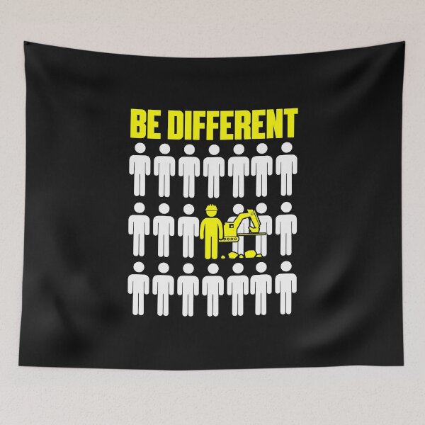 Item preview, Be Deferent Excavator / Digger designed and sold by Tee Hub.