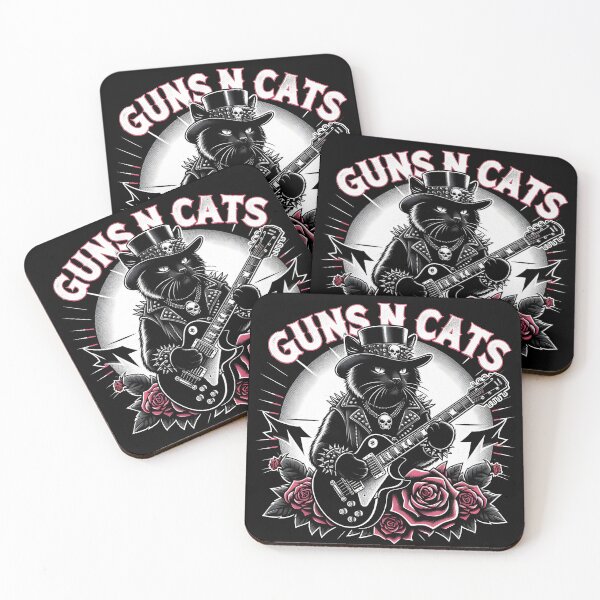 Item preview, Rock Cat Band Member designed and sold by inkArtistryfine.