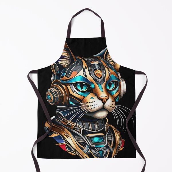 Item preview, Futuristic Cat 004 designed and sold by manifestroots.