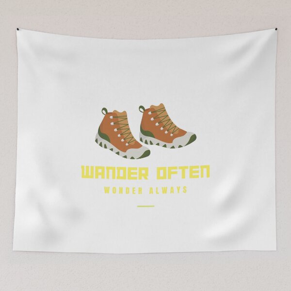 Item preview, Wander often camping hiking designed and sold by BreadnButter97.