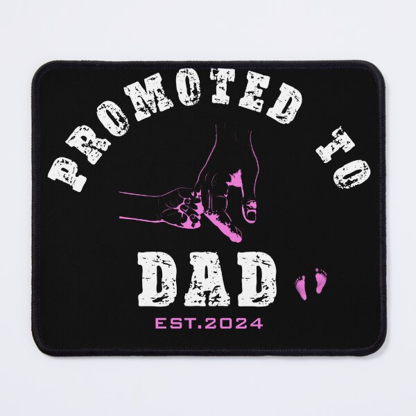 Item preview, Promoted to Dad Est. 2024 Baby Girl designed and sold by Crea-mood.