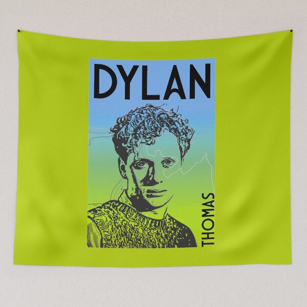 Item preview, Dylan Thomas Welsh Poet designed and sold by happygiftideas.