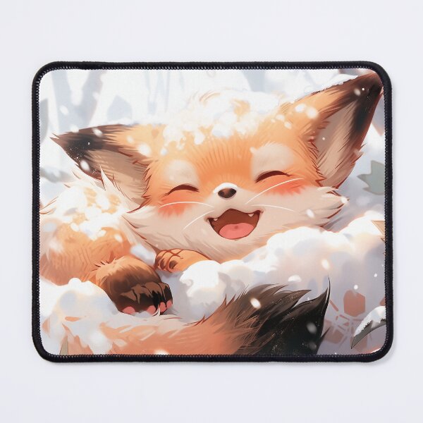 Item preview, Anime Winter Red Fox Accessories designed and sold by ArtsyChaosArt.