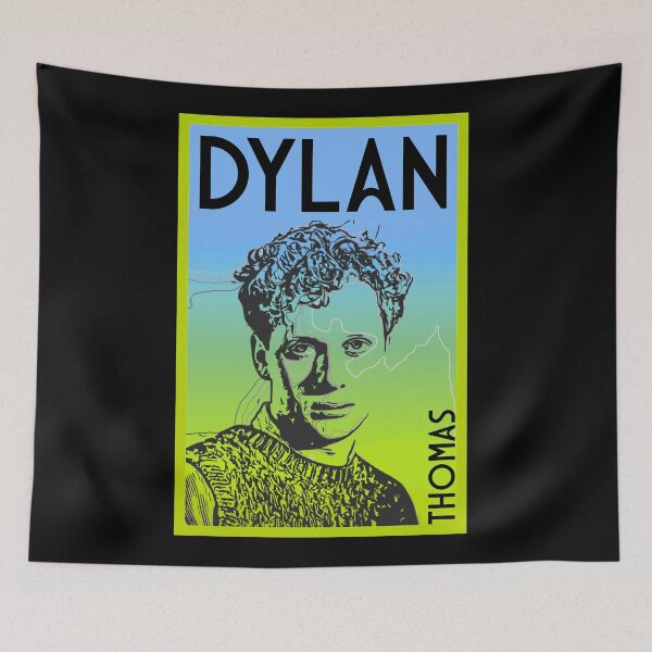 Item preview, Dylan Thomas Welsh Poet designed and sold by happygiftideas.