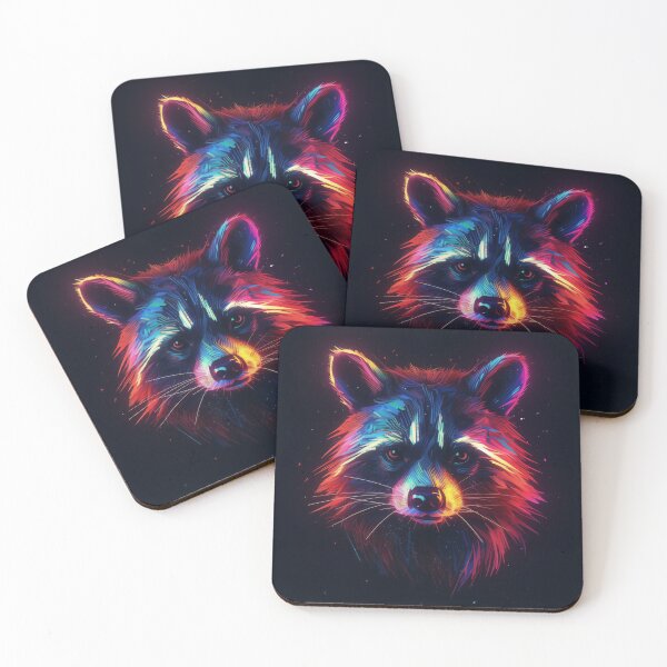 Item preview, Neon Raccoon  designed and sold by TravisCreates.
