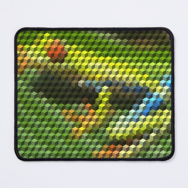 Item preview, Frog 3D Cubes Low Poly Art designed and sold by SpiroJo.