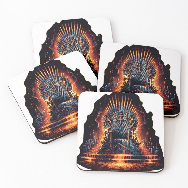 Item preview, iron throne melted by fire, game of thrones origin designed and sold by sendalunar.