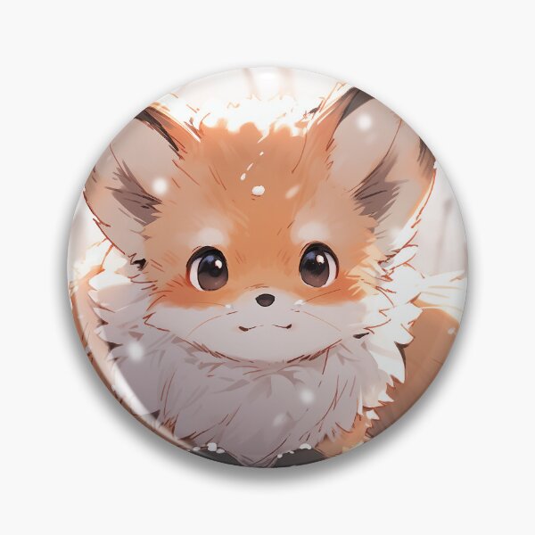 Artikelvorschau, Wundervoller Anime Winter Red Fox entworfen und verkauft von ArtsyChaosArt.