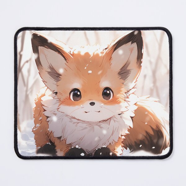 Item preview, Wonderful Anime Winter Red Fox designed and sold by ArtsyChaosArt.