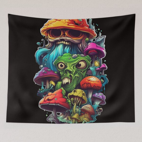 Item preview, Fantasy Fiction - Psychedelic Mushrooms designed and sold by Fantasy Masterpiece.