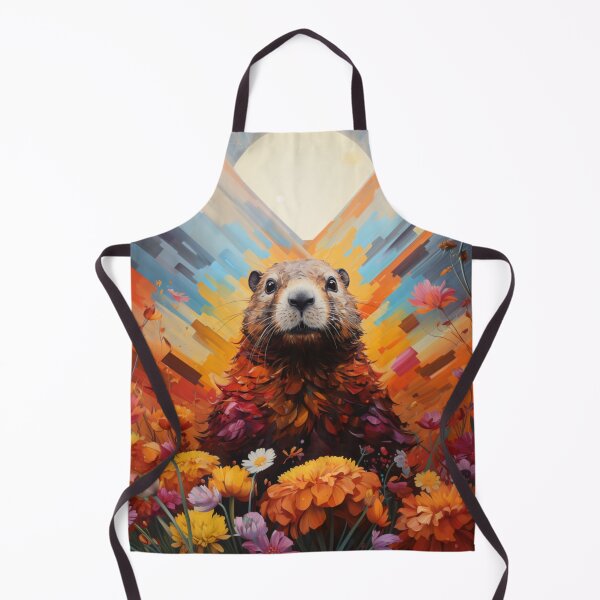 Item preview, groundhogs in spring t-shirts designed and sold by pencil-art98.