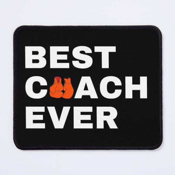 Item preview, Best Coach Ever Boxing - White designed and sold by GymWearDepot.