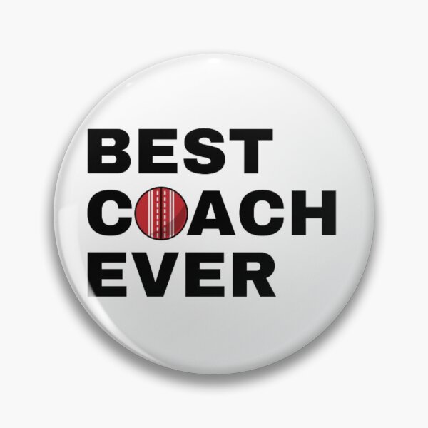 Item preview, Best Coach Ever Cricket - Black designed and sold by GymWearDepot.