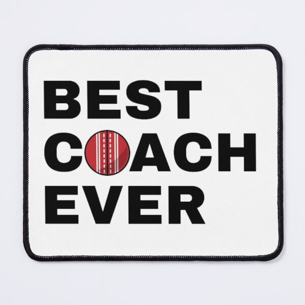 Item preview, Best Coach Ever Cricket - Black designed and sold by GymWearDepot.