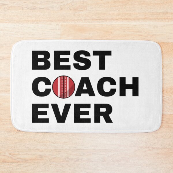 Item preview, Best Coach Ever Cricket - Black designed and sold by GymWearDepot.