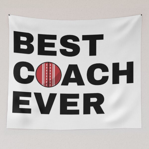 Item preview, Best Coach Ever Cricket - Black designed and sold by GymWearDepot.