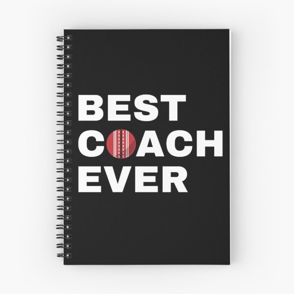 Item preview, Best Coach Ever Cricket - White designed and sold by GymWearDepot.