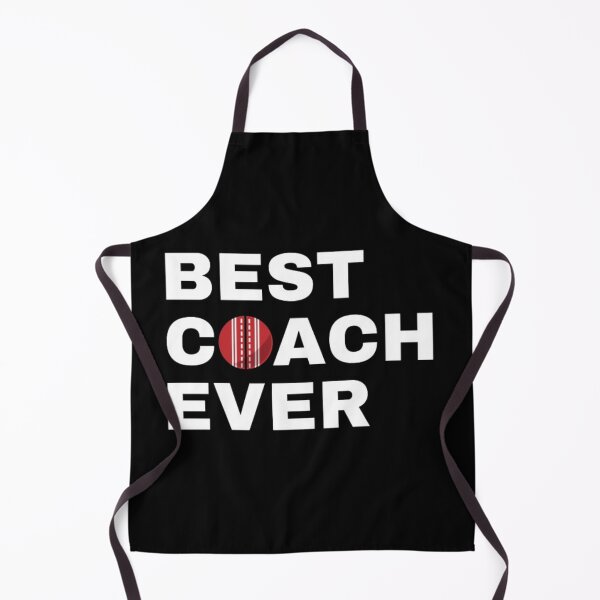 Item preview, Best Coach Ever Cricket - White designed and sold by GymWearDepot.