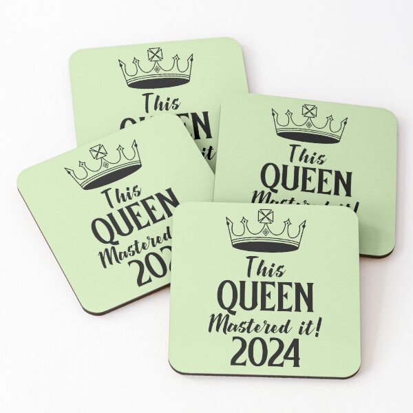 Item preview, This Queen Mastered it 2024 designed and sold by 87-Aesthetics.