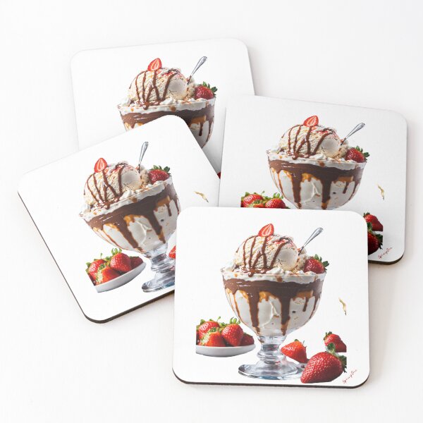 Item preview, Cup Of chocolate with strawberry designed and sold by SpicyOne.