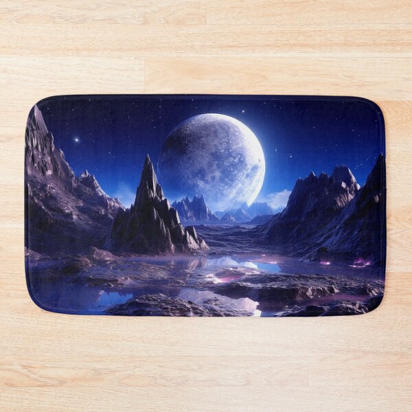 Item preview, Fantasy Landscape - Full Moon Rising designed and sold by Fantasy Masterpiece.