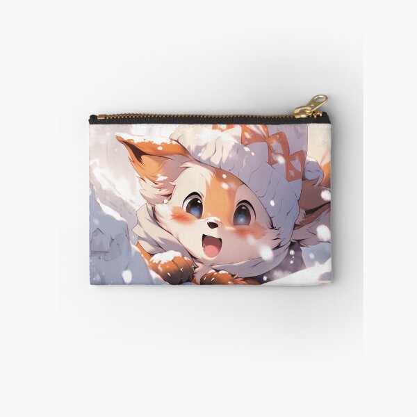 Item preview, Enchanting Anime Winter Red Fox: designed and sold by ArtsyChaosArt.