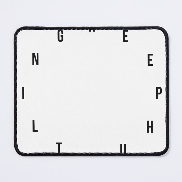 Item preview, Keep Hustling Clock (White/Black) designed and sold by Melbourne3000.