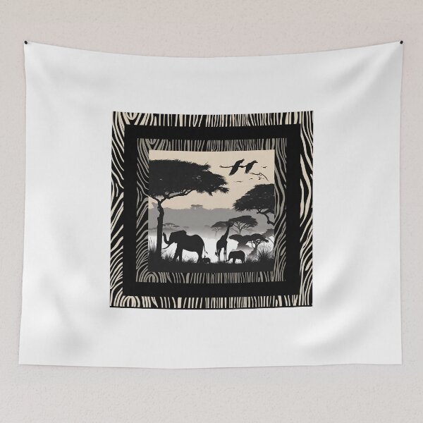Item preview, Tribal native colorful design safari theme (silvergoldvisionary) designed and sold by SGVisionary.