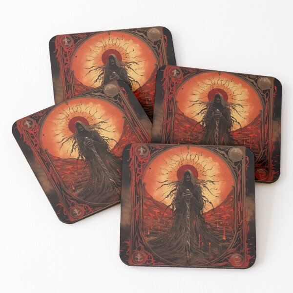 Item preview, Vintage style Horror Tarot Art Sticker 2 designed and sold by JustOkayDesigns.