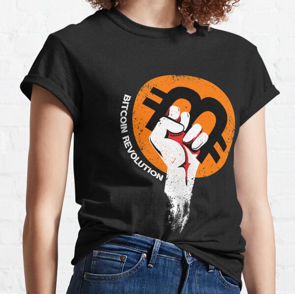 Artikel-Vorschau von Krypto-T-Shirt. Cryptocurrency "Bitcoin Logo" T-Shirt, designt und verkauft von flexify.