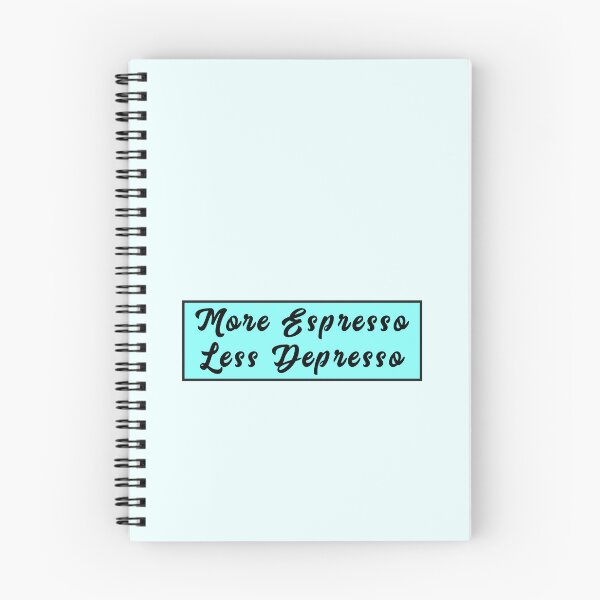 Artikelvorschau, Mehr Espresso Weniger Depresso - entworfen und verkauft von PurpleLoveStore.