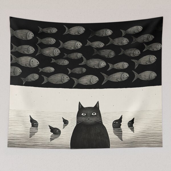 Item preview, cat dream designed and sold by ururuty.