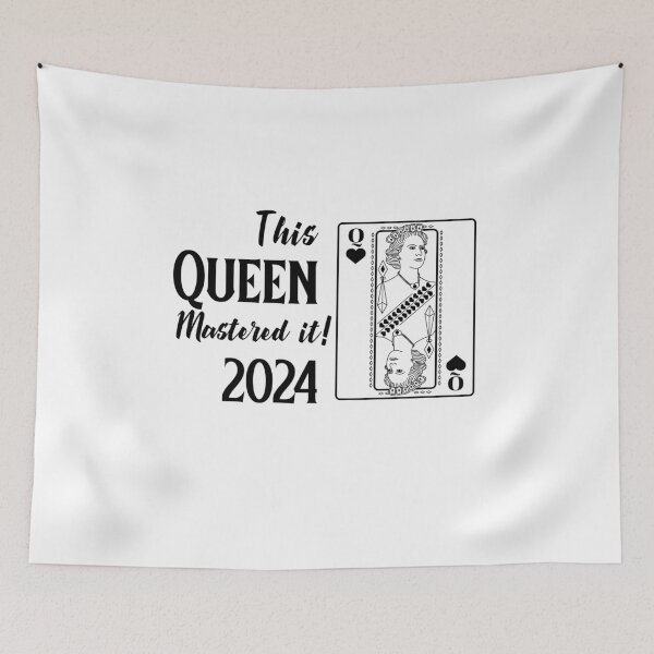 Item preview, This Queen Mastered it 2024 designed and sold by 87-Aesthetics.
