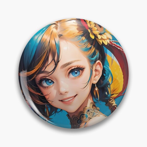 Item preview, Aesthetic Anime Girl Painting designed and sold by JohnTitor2023.
