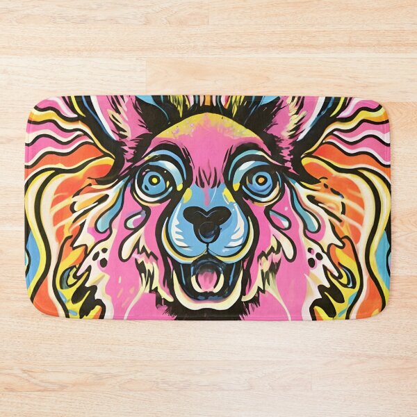Item preview, Psychedelic Wildlife 9: Cartoon Animal Illustration in Neon Splash Art designed and sold by Kulpi6147.