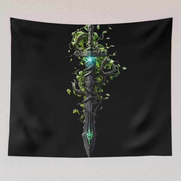 Item preview, Fantasy Fiction - Enchanted Elven Blade designed and sold by Fantasy Masterpiece.