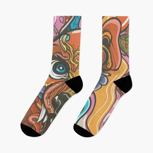 Item preview, Psychedelic Wildlife 10: Cartoon Animal Illustration in Neon Splash Art designed and sold by Kulpi6147.