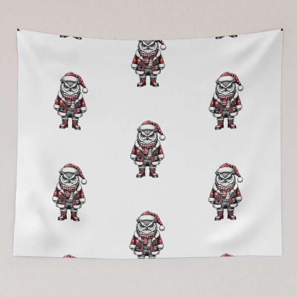 Item preview, Holiday Owl in Santa Attire designed and sold by KNAA.