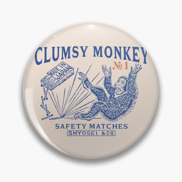 Item preview, Clumsy Monkey Safety Matches designed and sold by Corinne Alexa Jackson.