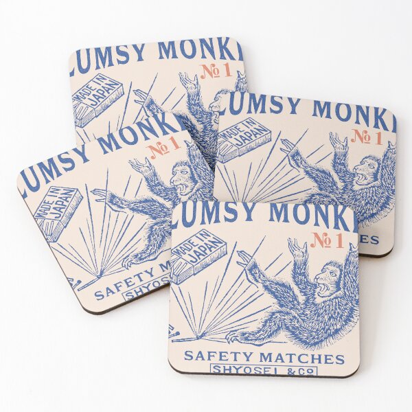 Item preview, Clumsy Monkey Safety Matches designed and sold by Corinne Alexa Jackson.