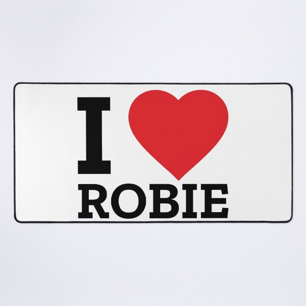 Item preview, I Heart Robie designed and sold by GeekWithClipOns.