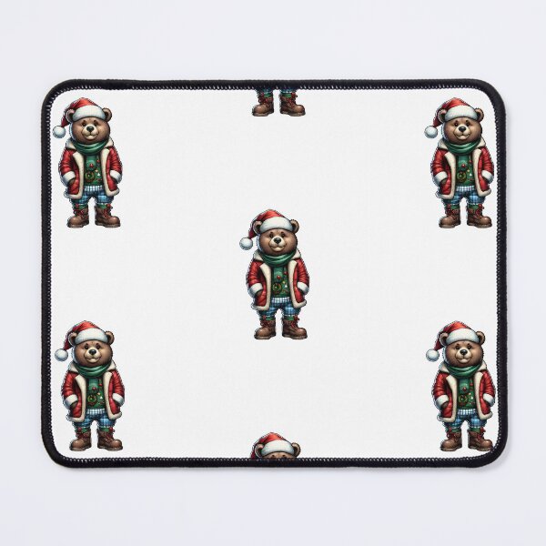 Item preview, Holiday Bear in Santa Outfit designed and sold by KNAA.