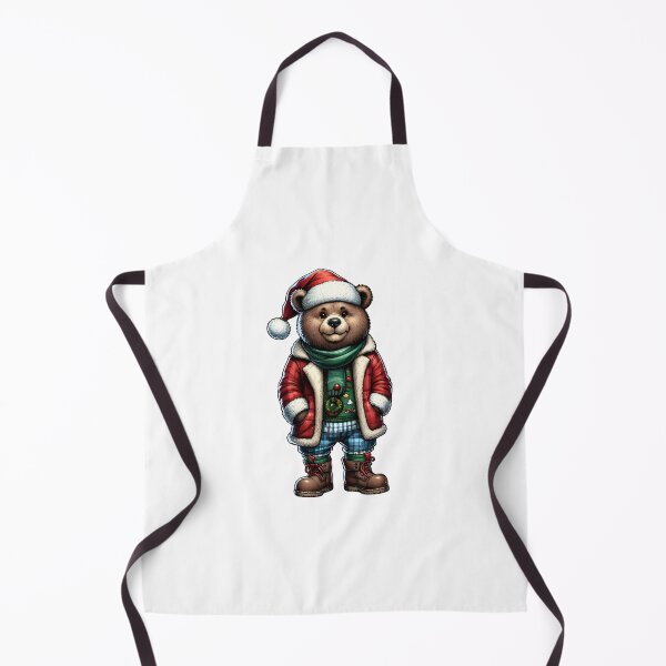 Item preview, Holiday Bear in Santa Outfit designed and sold by KNAA.