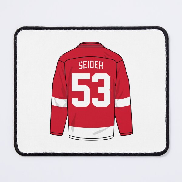 Item preview, Moritz Seider Detroit jersey designed and sold by Tarroi.