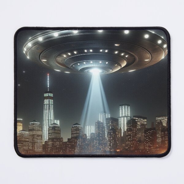 Item preview, Manhattan UFO Sighting designed and sold by The Drewbs at Skipton Studioz.